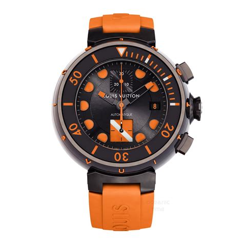 louis vuitton tambour diving|Louis Vuitton tambour diamond watch.